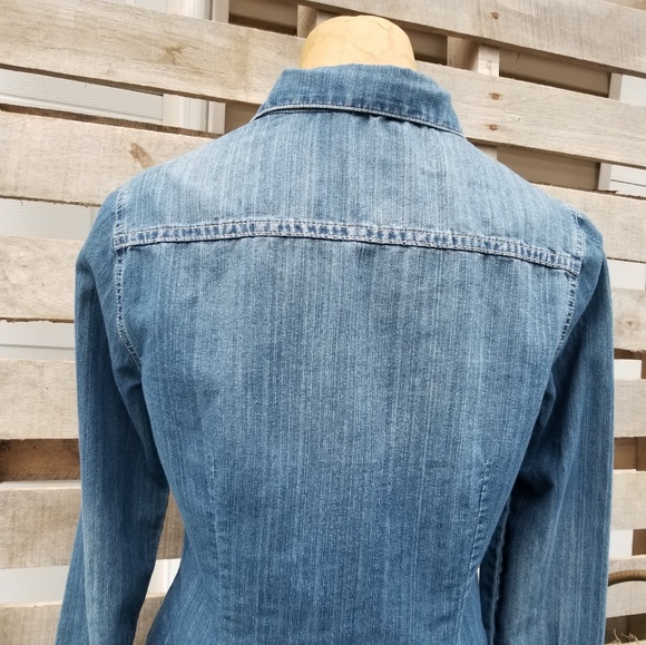Denim jean shirt - Picture 3 of 4